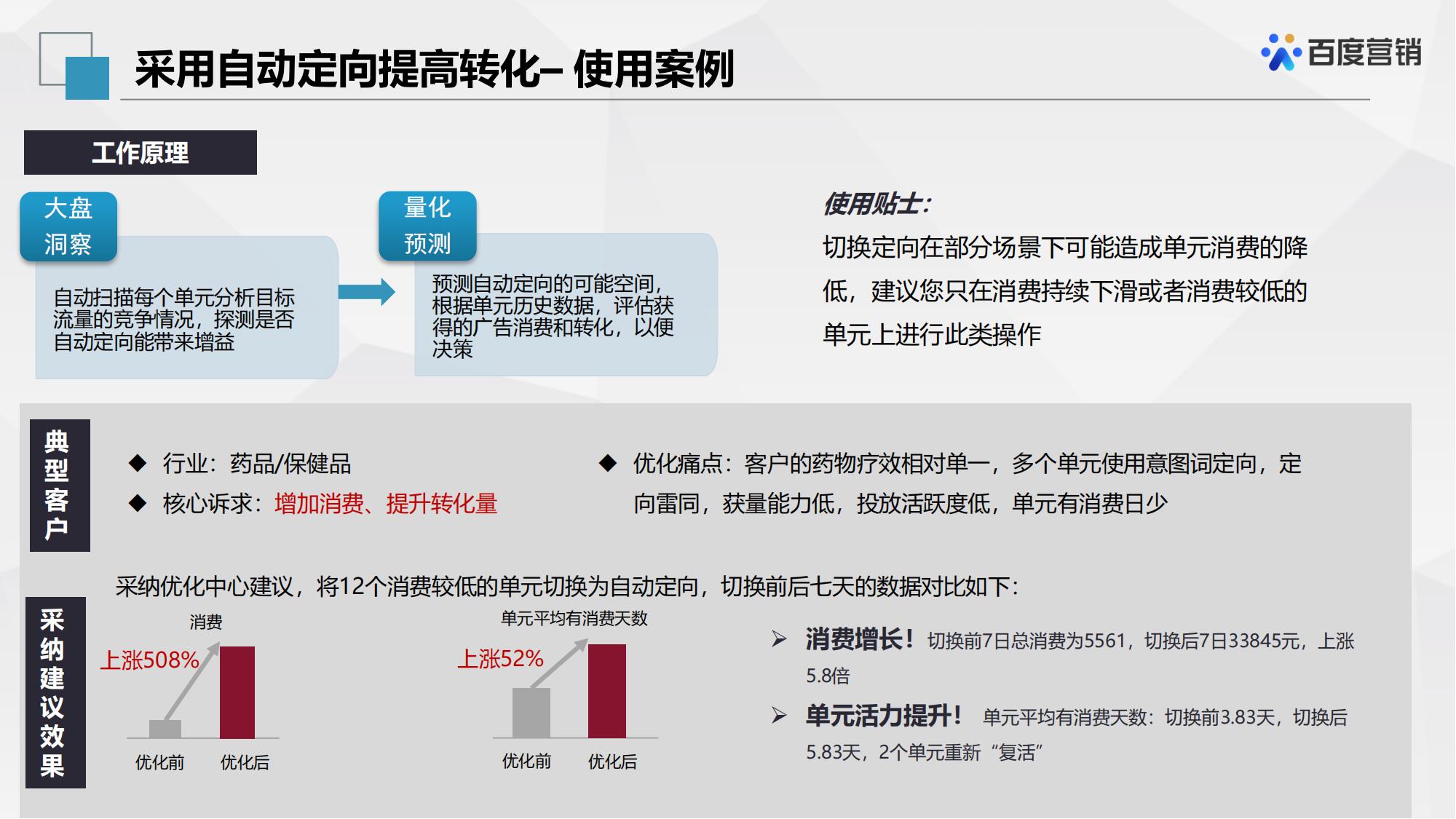 百度信息流推广账户优化中心工具使用方法解析