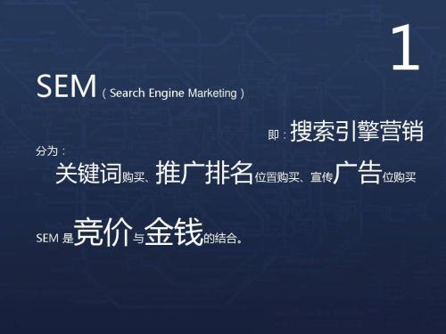 SEM推广账户结构体系化搭建方法与SEM营销思路解析