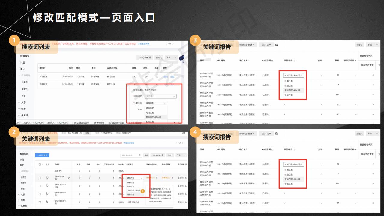  百度SEM竞价推广关键词匹配新模式解析（附百度原文档，可下载）