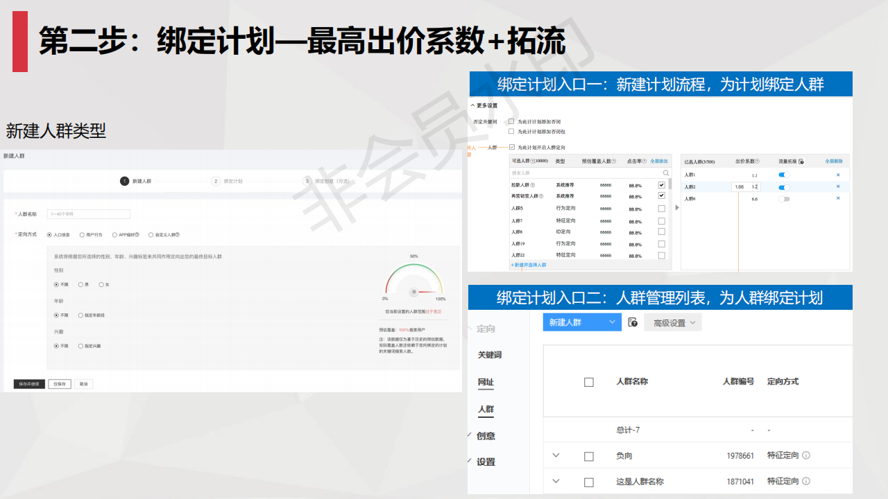  百度搜索推广定向方式|人群定向投放方法